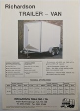 Original Richardson Trailers