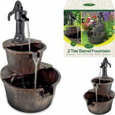 2 Tier Garden Barrel Pump