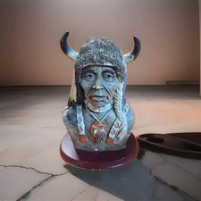 A Bust Statue of A Native