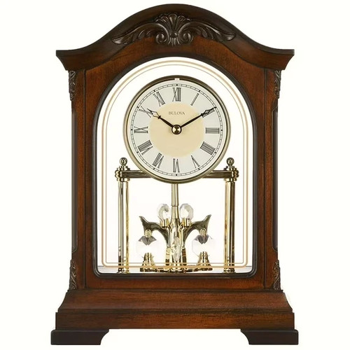 Bulova clocks durant walnut - bulova,