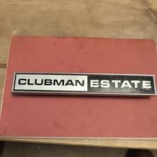 MINI CLUBMAN ESTATE BOOT BADGE