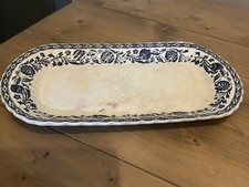 Antique Blue White Ridgeway