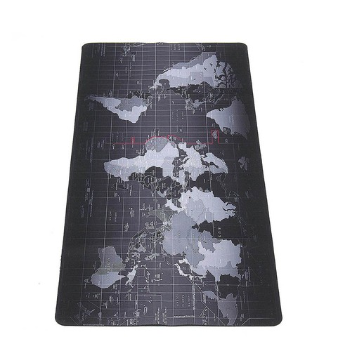 80x30cm mouse pad large world - 80x30cm,