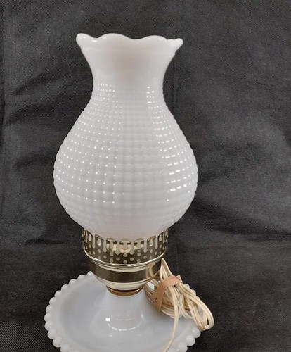 Vintage milk glass hobnob - hobnob, l