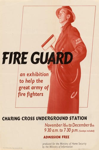 Fire guard exhibition - fire,