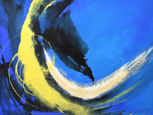 Gordon couch original acrylic - original,