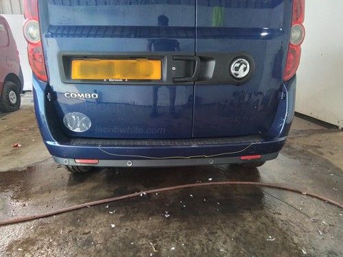 Rear bumper vauxhall combo mk3 - rear,