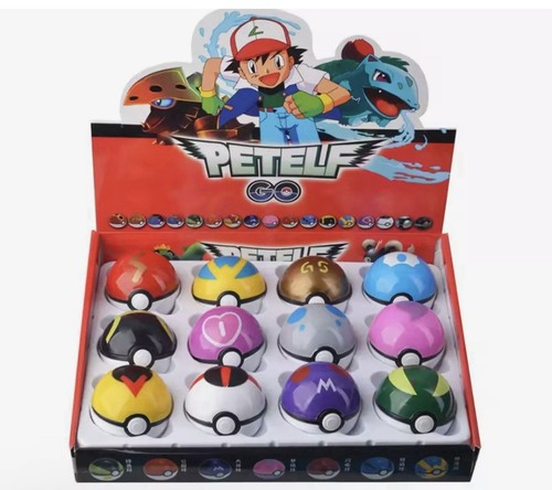 12pcs ball pokeball - ball,