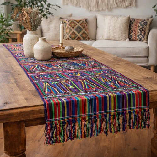 Vintage guatemalan textile - guatemalan,