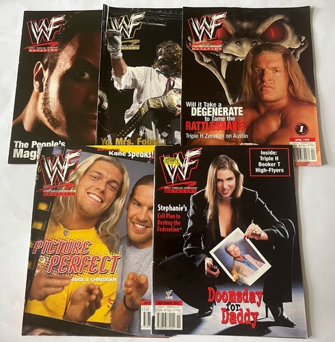 Bundle wwf magazines 1999 - of,