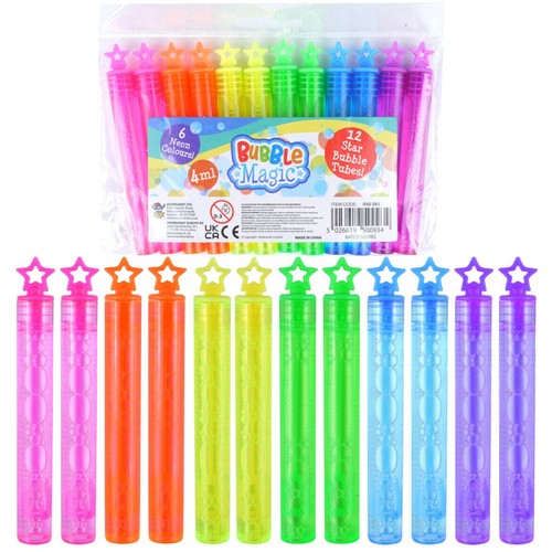 Neon bubble tubes - 12,