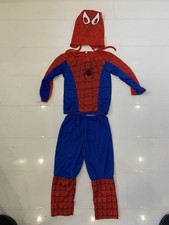  Spider-Man Costume Fancy Dress 3 Part Kids Size Small