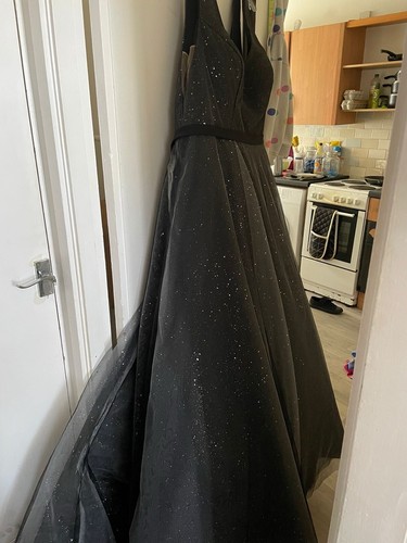 Black wedding dress size - wedding,