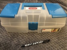 ?Keter Storage Box For Craft, Tools, Jewellery Fishing Heavy Duty Plastic. 