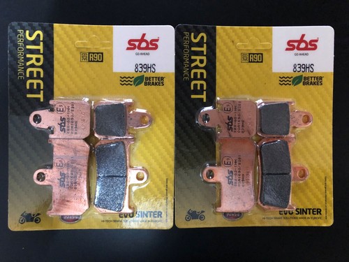 Sbs front brake pads 839hs - 2,