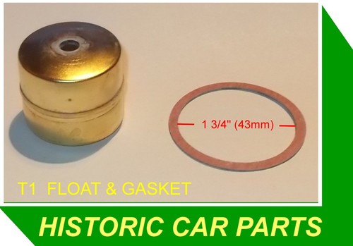 Brass float for h1 - 1/8”, su
