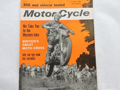July 1962 motor cycle - 21,