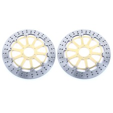 Pair Front Brake Discs Rotors