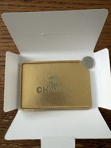 Chanel gwp card mirror gold - card,