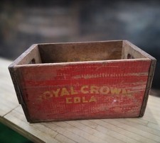 Royal Crown Cola Wooden Crate