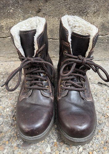 Wrangler leather boots - leather,