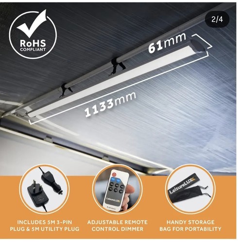 Leisurelux awning 12v led - awning,