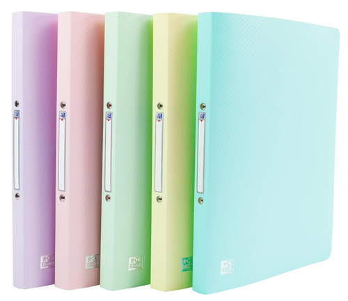 Oxford pastel ring binders - ring,