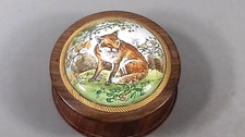 HALCYON DAYS TRINKET BOX RED