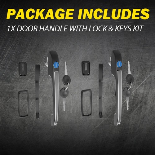 Pair front door - door, handle