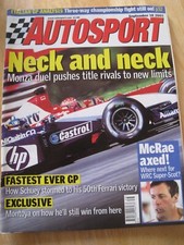 AUTOSPORT MAGAZINE SEP 2003