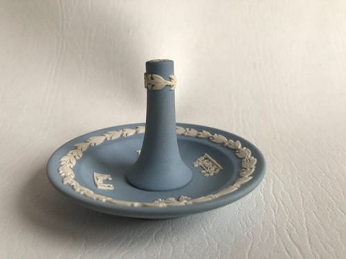 Wedgwood blue jasperware ring - wedgwood,