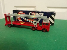 CORGI JUNIORS  GLOBETROTTER  VOLVO  CAR TRANSPORTER
