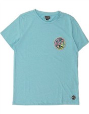 MAUI AND SONS Mens Graphic T-Shirt Top Large Blue Cotton DG44