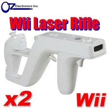 2x White Zapper Guns Rifles