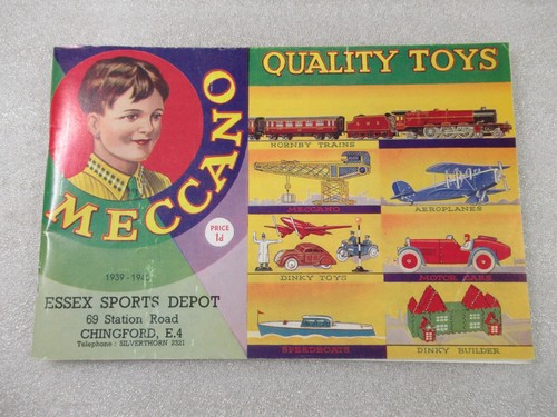 1939 meccano hornby - hornby, dinky