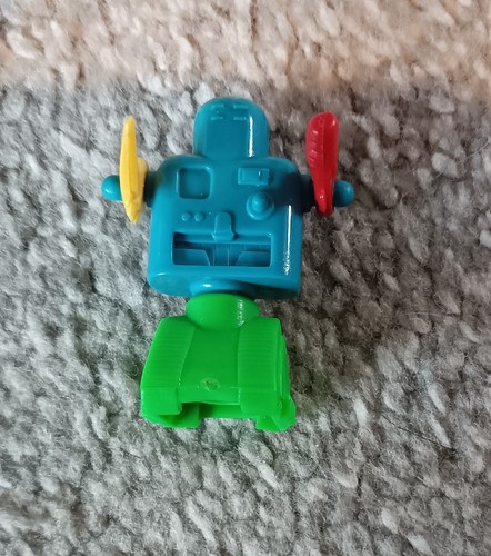 Robot toy figure 80s - robot,