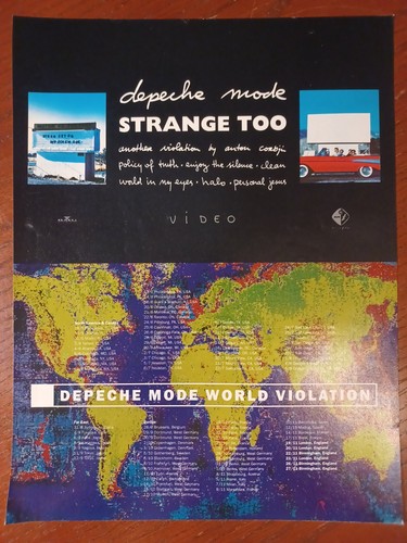 Depeche mode strange too - strange,