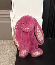 Jellycat Blossom Rose Bashful Bunny Large Plush Soft Toy - Retired Rabbit