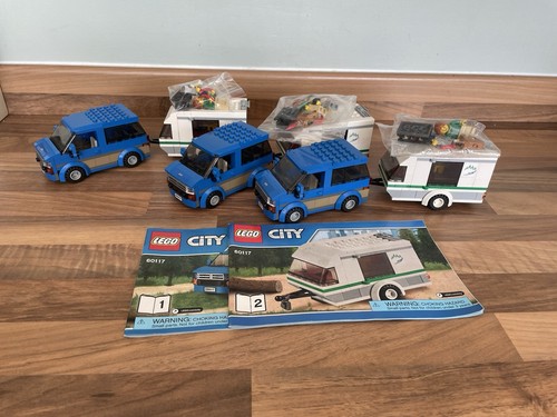Lego 60117 car and caravan - car,