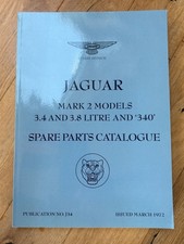 Jaguar Mk2 Spare Parts