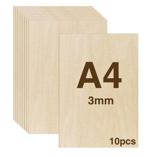 10pcs plywood sheets - 10pcs, a4
