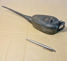 Metal tin oil can long - oil, spout