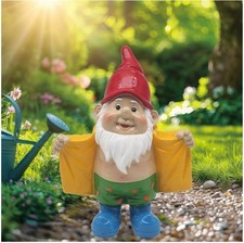 NAUGHTY FLASHER GARDEN GNOME