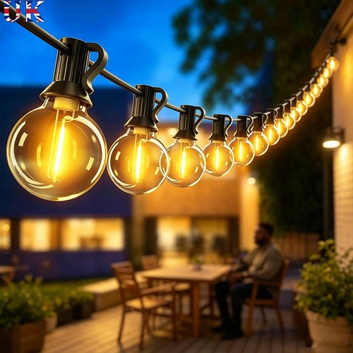 Led garden festoon lights - led,