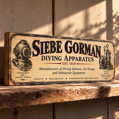 Siebe gorman deep sea diving - siebe,