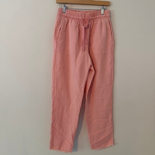 Zara linen blend smocked waist - linen,