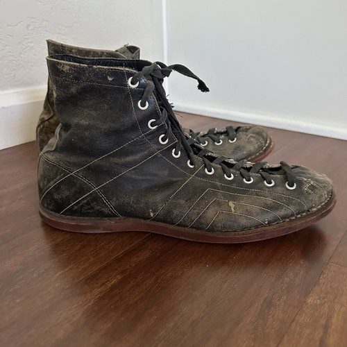 Vintage 1940s hyde leather - vintage,