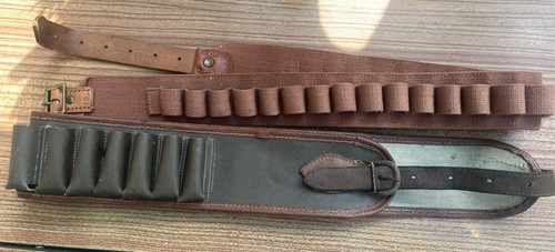Vintage ammunition belts - vintage,