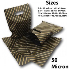 STRIPED BLACK AND GOLD STRONG