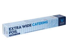 Kitchen Foil Roll Aluminium Cooking Catering Food Wrap 18" Roll 450mm x 75m
